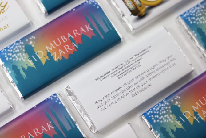Customised Eid Mubarak Bars - Image 5