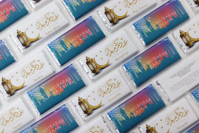 Customised Eid Mubarak Bars - Image 3