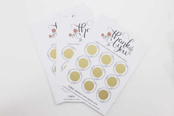 Scratch Cards (9 scratch points) - Image 4