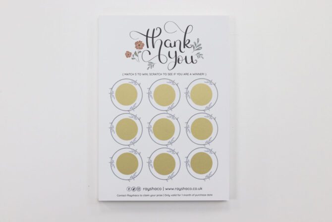 Scratch Cards (9 scratch points) - Image 7