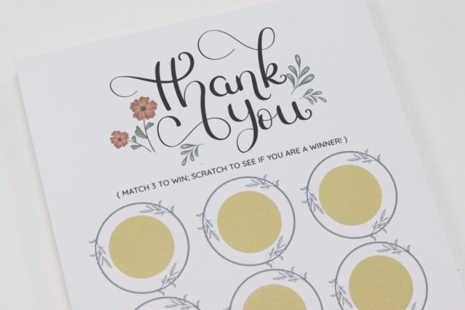 Scratch Cards (9 scratch points) - Image 9