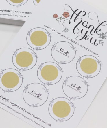 Scratch Cards (9 scratch points)