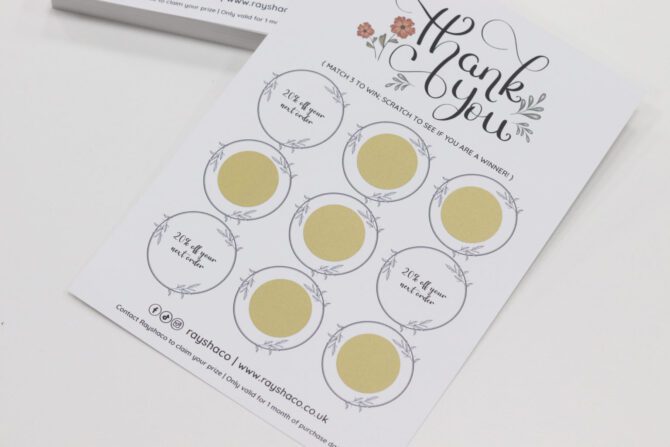 Scratch Cards (9 scratch points) - Image 6