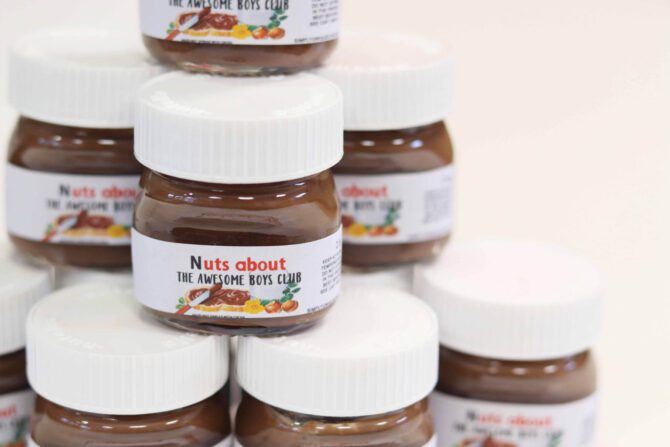 Mini Nutella Jars Eid Ramadan Christmas and Customised - Image 9